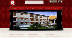 Desktop Screenshot of hotelraficaleh.com